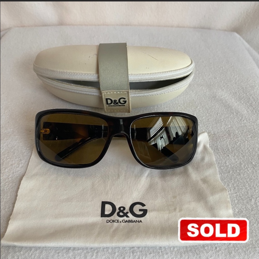 SOLD - RARE D&G Dolce & Gabbana Dark Havana
